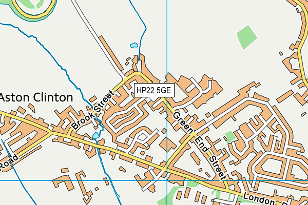 HP22 5GE map - OS VectorMap District (Ordnance Survey) HP22 5GE map - OS VectorMap District (Ordnance Survey)