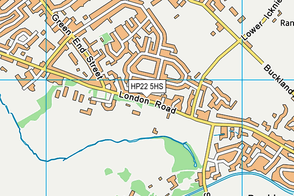 HP22 5HS map - OS VectorMap District (Ordnance Survey) HP22 5HS map - OS VectorMap District (Ordnance Survey)