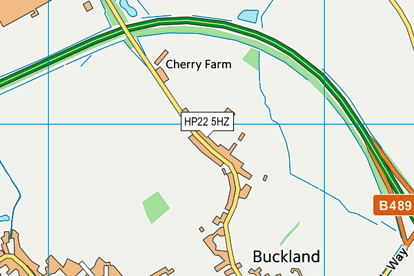 HP22 5HZ map - OS VectorMap District (Ordnance Survey) HP22 5HZ map - OS VectorMap District (Ordnance Survey)