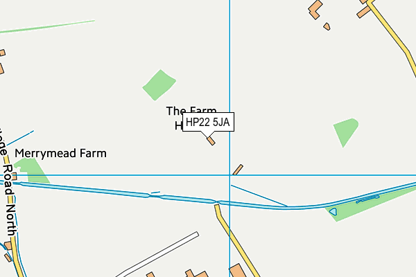 HP22 5JA map - OS VectorMap District (Ordnance Survey) HP22 5JA map - OS VectorMap District (Ordnance Survey)