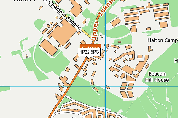 HP22 5PG map - OS VectorMap District (Ordnance Survey) HP22 5PG map - OS VectorMap District (Ordnance Survey)