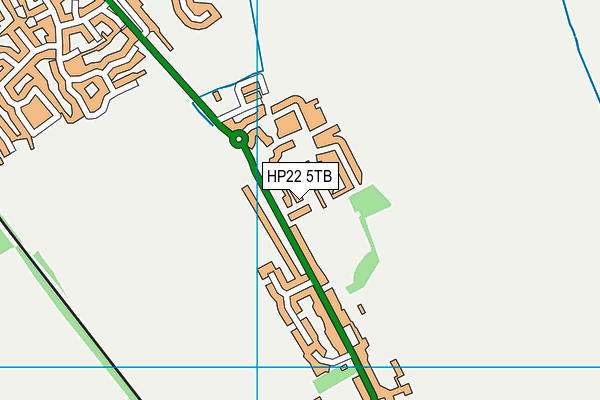 HP22 5TB map - OS VectorMap District (Ordnance Survey) HP22 5TB map - OS VectorMap District (Ordnance Survey)