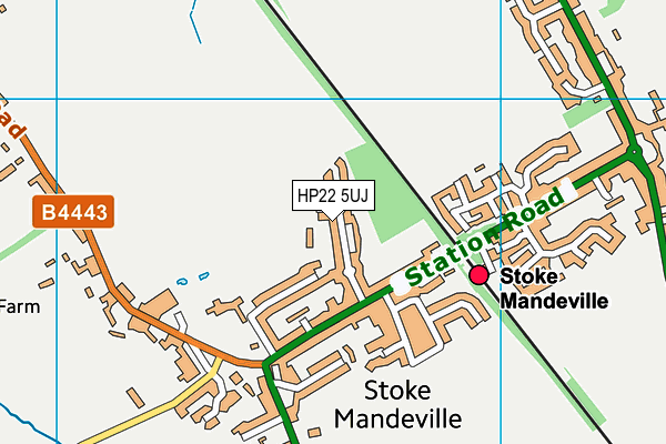 HP22 5UJ map - OS VectorMap District (Ordnance Survey) HP22 5UJ map - OS VectorMap District (Ordnance Survey)