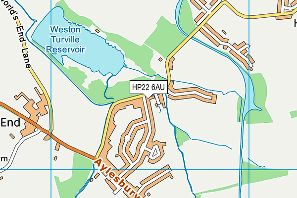HP22 6AU map - OS VectorMap District (Ordnance Survey) HP22 6AU map - OS VectorMap District (Ordnance Survey)