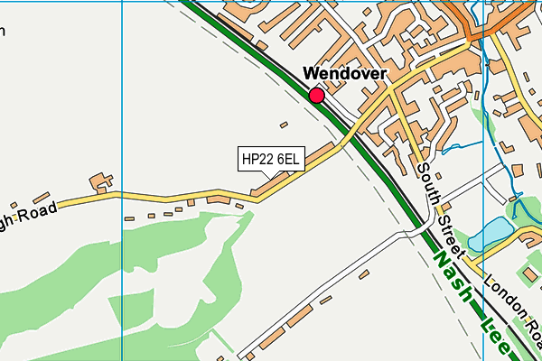 HP22 6EL map - OS VectorMap District (Ordnance Survey) HP22 6EL map - OS VectorMap District (Ordnance Survey)
