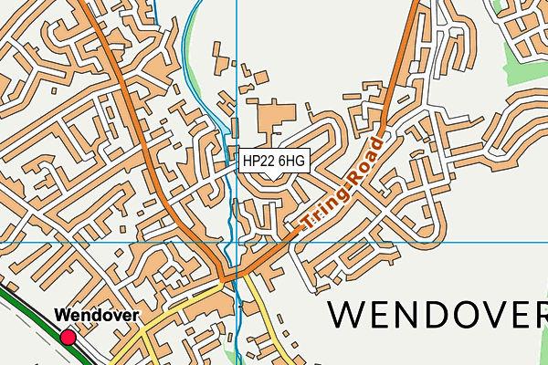HP22 6HG map - OS VectorMap District (Ordnance Survey) HP22 6HG map - OS VectorMap District (Ordnance Survey)