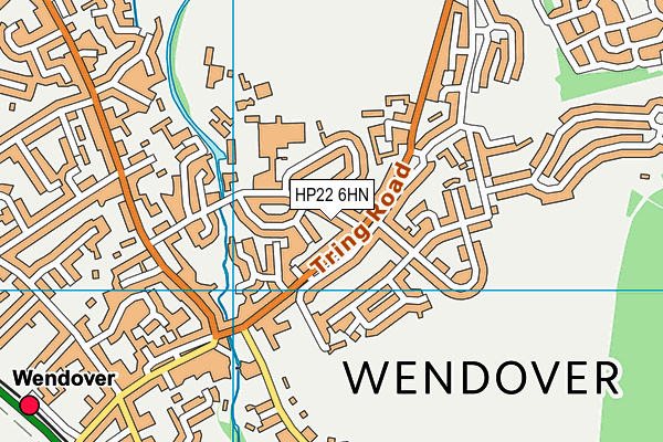 HP22 6HN map - OS VectorMap District (Ordnance Survey) HP22 6HN map - OS VectorMap District (Ordnance Survey)