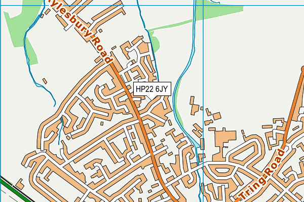 HP22 6JY map - OS VectorMap District (Ordnance Survey) HP22 6JY map - OS VectorMap District (Ordnance Survey)