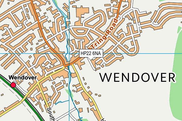 HP22 6NA map - OS VectorMap District (Ordnance Survey) HP22 6NA map - OS VectorMap District (Ordnance Survey)