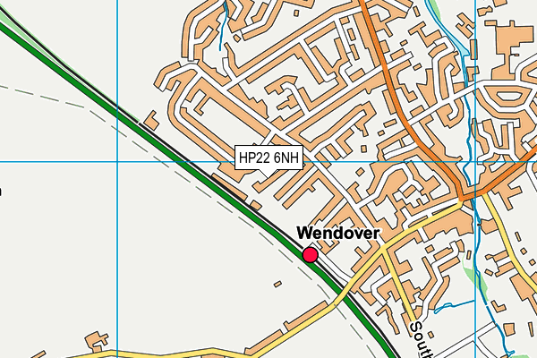 HP22 6NH map - OS VectorMap District (Ordnance Survey) HP22 6NH map - OS VectorMap District (Ordnance Survey)