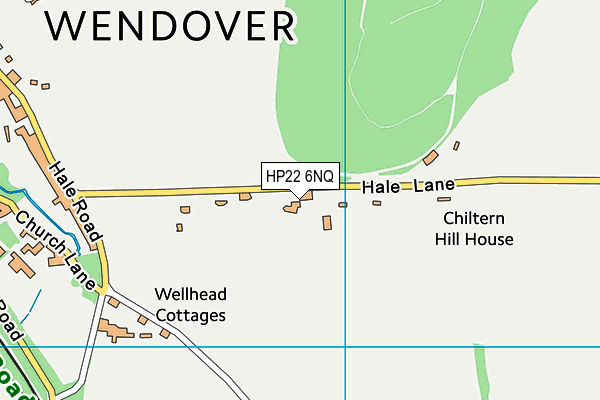 HP22 6NQ map - OS VectorMap District (Ordnance Survey)