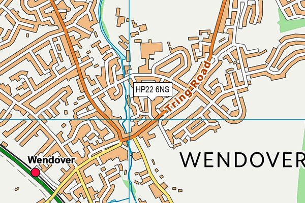 HP22 6NS map - OS VectorMap District (Ordnance Survey) HP22 6NS map - OS VectorMap District (Ordnance Survey)