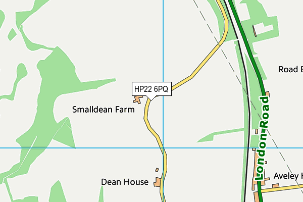 HP22 6PQ map - OS VectorMap District (Ordnance Survey) HP22 6PQ map - OS VectorMap District (Ordnance Survey)
