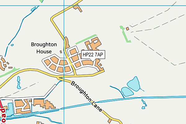HP22 7AP map - OS VectorMap District (Ordnance Survey) HP22 7AP map - OS VectorMap District (Ordnance Survey)