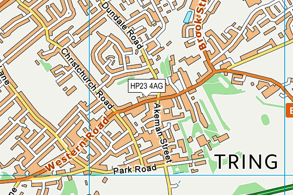 HP23 4AG map - OS VectorMap District (Ordnance Survey) HP23 4AG map - OS VectorMap District (Ordnance Survey)