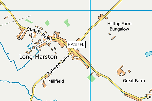 HP23 4FL map - OS VectorMap District (Ordnance Survey) HP23 4FL map - OS VectorMap District (Ordnance Survey)