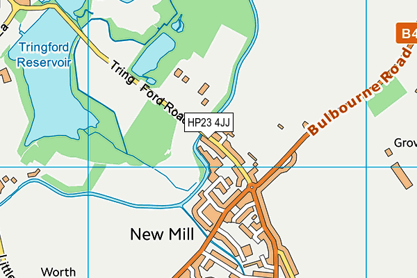 HP23 4JJ map - OS VectorMap District (Ordnance Survey) HP23 4JJ map - OS VectorMap District (Ordnance Survey)