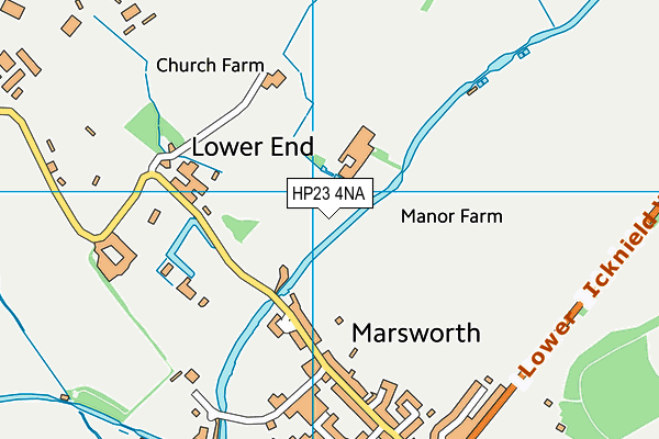 HP23 4NA map - OS VectorMap District (Ordnance Survey) HP23 4NA map - OS VectorMap District (Ordnance Survey)
