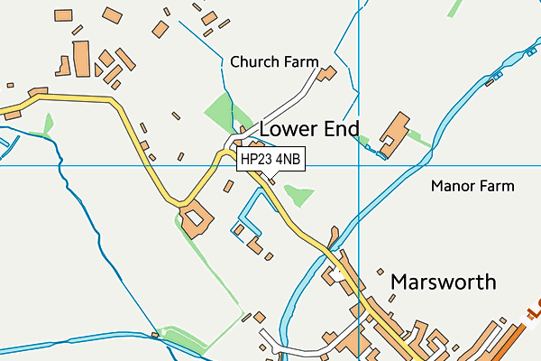 HP23 4NB map - OS VectorMap District (Ordnance Survey) HP23 4NB map - OS VectorMap District (Ordnance Survey)
