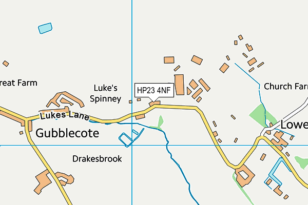 HP23 4NF map - OS VectorMap District (Ordnance Survey) HP23 4NF map - OS VectorMap District (Ordnance Survey)