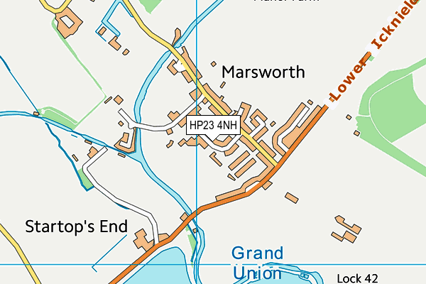 HP23 4NH map - OS VectorMap District (Ordnance Survey) HP23 4NH map - OS VectorMap District (Ordnance Survey)