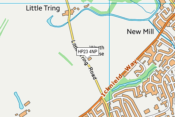 HP23 4NP map - OS VectorMap District (Ordnance Survey) HP23 4NP map - OS VectorMap District (Ordnance Survey)