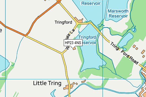 HP23 4NS map - OS VectorMap District (Ordnance Survey) HP23 4NS map - OS VectorMap District (Ordnance Survey)