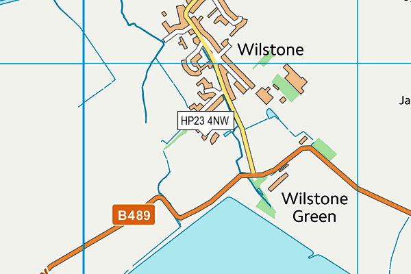 HP23 4NW map - OS VectorMap District (Ordnance Survey) HP23 4NW map - OS VectorMap District (Ordnance Survey)