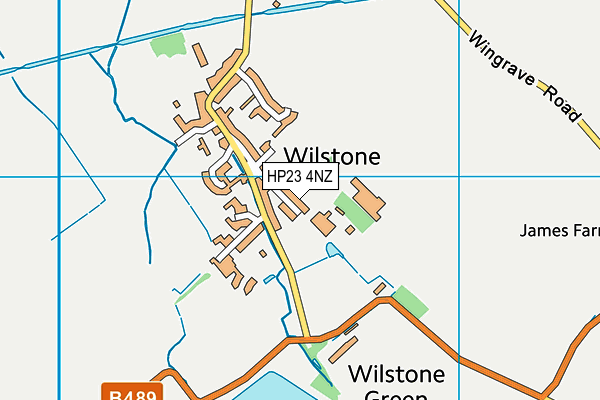 HP23 4NZ map - OS VectorMap District (Ordnance Survey) HP23 4NZ map - OS VectorMap District (Ordnance Survey)
