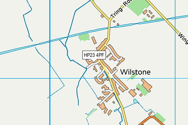HP23 4PF map - OS VectorMap District (Ordnance Survey) HP23 4PF map - OS VectorMap District (Ordnance Survey)