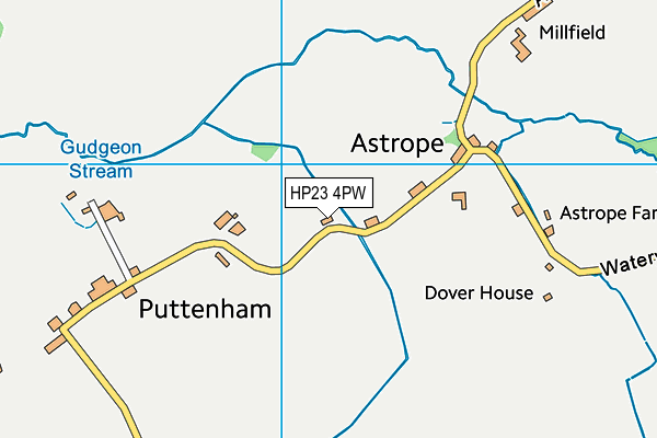 HP23 4PW map - OS VectorMap District (Ordnance Survey) HP23 4PW map - OS VectorMap District (Ordnance Survey)