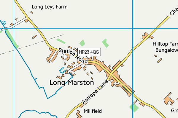 HP23 4QS map - OS VectorMap District (Ordnance Survey) HP23 4QS map - OS VectorMap District (Ordnance Survey)