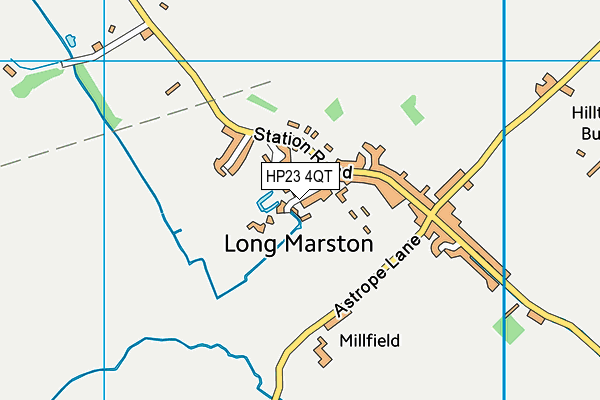 HP23 4QT map - OS VectorMap District (Ordnance Survey) HP23 4QT map - OS VectorMap District (Ordnance Survey)