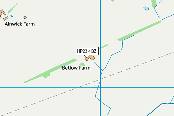 HP23 4QZ map - OS VectorMap District (Ordnance Survey) HP23 4QZ map - OS VectorMap District (Ordnance Survey)