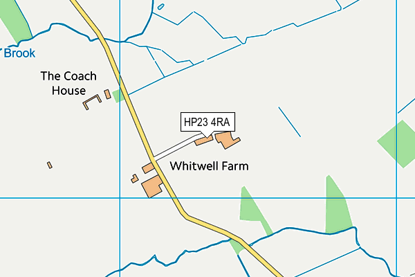 HP23 4RA map - OS VectorMap District (Ordnance Survey) HP23 4RA map - OS VectorMap District (Ordnance Survey)