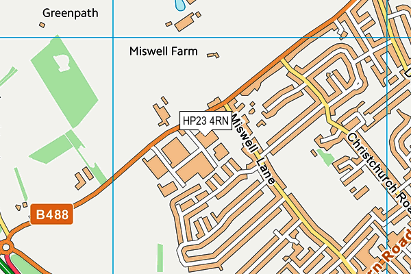 HP23 4RN map - OS VectorMap District (Ordnance Survey) HP23 4RN map - OS VectorMap District (Ordnance Survey)