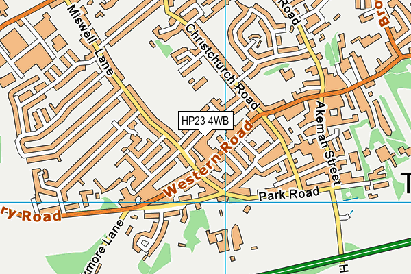 HP23 4WB map - OS VectorMap District (Ordnance Survey) HP23 4WB map - OS VectorMap District (Ordnance Survey)