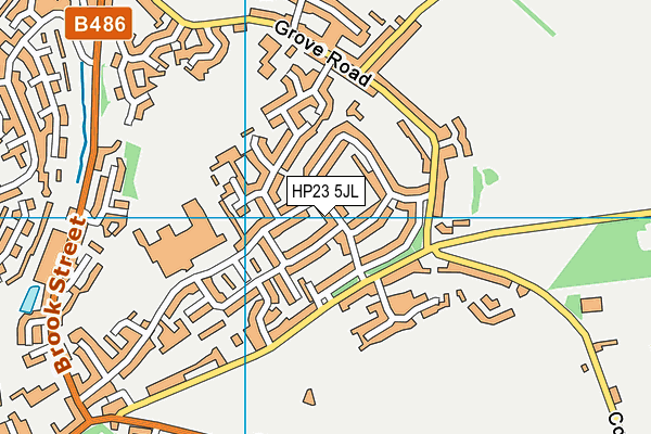 HP23 5JL map - OS VectorMap District (Ordnance Survey) HP23 5JL map - OS VectorMap District (Ordnance Survey)