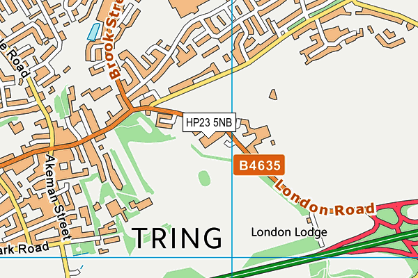 HP23 5NB map - OS VectorMap District (Ordnance Survey) HP23 5NB map - OS VectorMap District (Ordnance Survey)