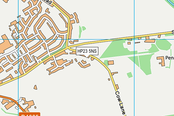 HP23 5NS map - OS VectorMap District (Ordnance Survey) HP23 5NS map - OS VectorMap District (Ordnance Survey)