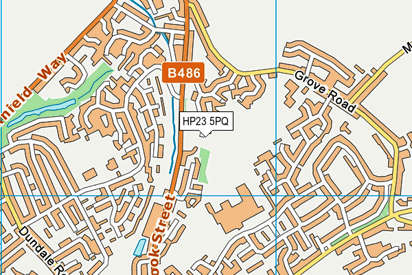HP23 5PQ map - OS VectorMap District (Ordnance Survey) HP23 5PQ map - OS VectorMap District (Ordnance Survey)