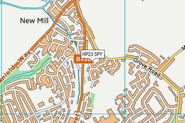 HP23 5PY map - OS VectorMap District (Ordnance Survey) HP23 5PY map - OS VectorMap District (Ordnance Survey)