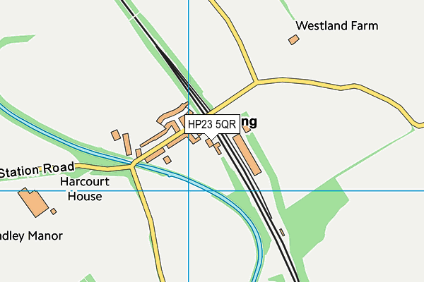 HP23 5QR map - OS VectorMap District (Ordnance Survey) HP23 5QR map - OS VectorMap District (Ordnance Survey)