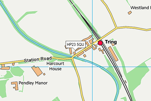 HP23 5QU map - OS VectorMap District (Ordnance Survey)