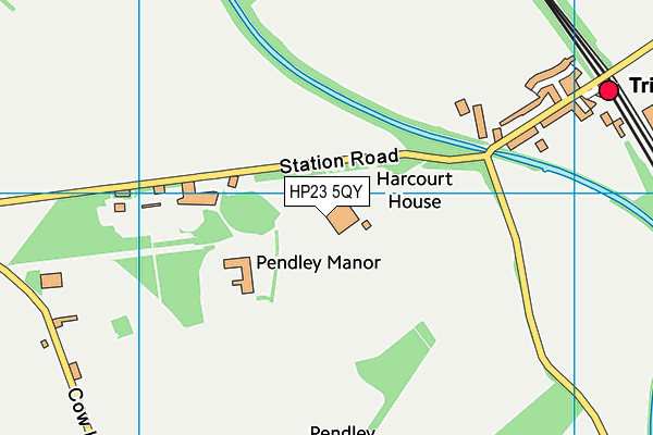 HP23 5QY map - OS VectorMap District (Ordnance Survey) HP23 5QY map - OS VectorMap District (Ordnance Survey)