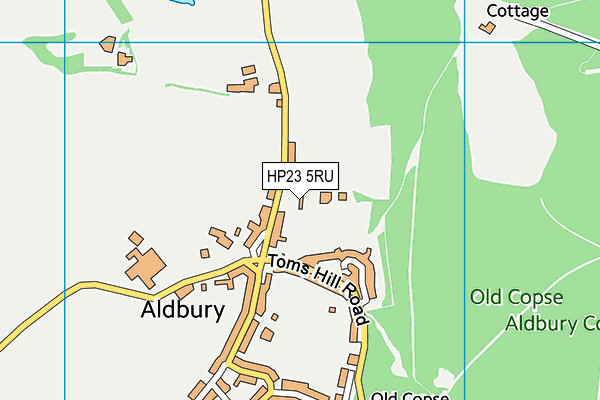 HP23 5RU map - OS VectorMap District (Ordnance Survey) HP23 5RU map - OS VectorMap District (Ordnance Survey)