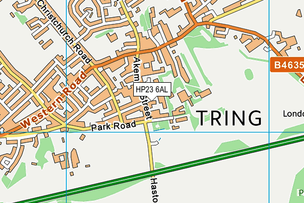 HP23 6AL map - OS VectorMap District (Ordnance Survey) HP23 6AL map - OS VectorMap District (Ordnance Survey)