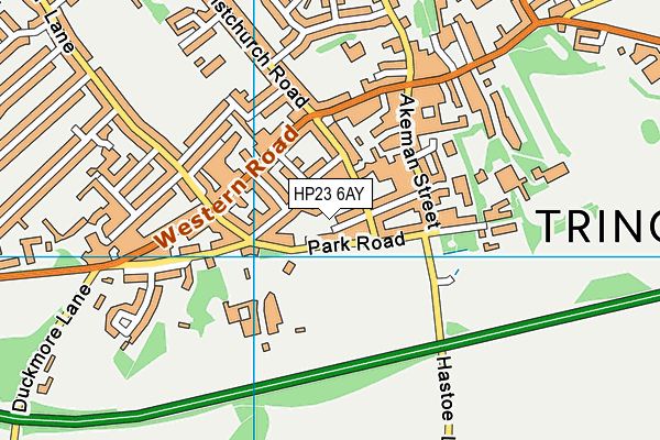 HP23 6AY map - OS VectorMap District (Ordnance Survey) HP23 6AY map - OS VectorMap District (Ordnance Survey)