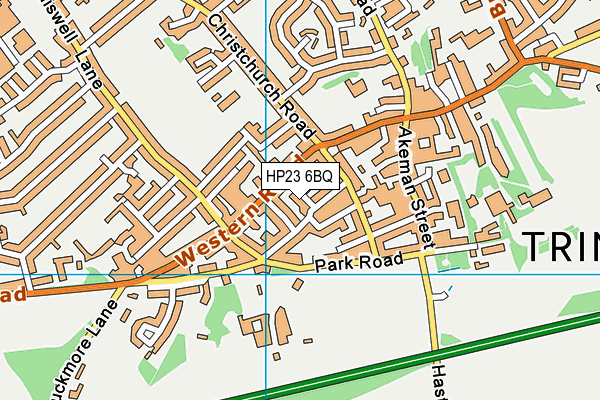 HP23 6BQ map - OS VectorMap District (Ordnance Survey) HP23 6BQ map - OS VectorMap District (Ordnance Survey)