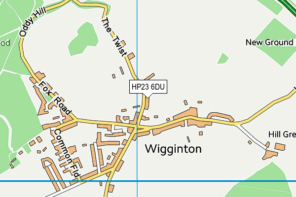 HP23 6DU map - OS VectorMap District (Ordnance Survey) HP23 6DU map - OS VectorMap District (Ordnance Survey)